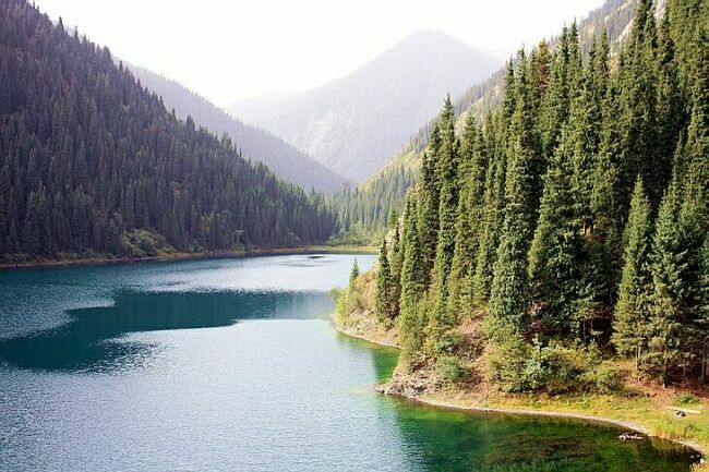 Озеро в Казахстане