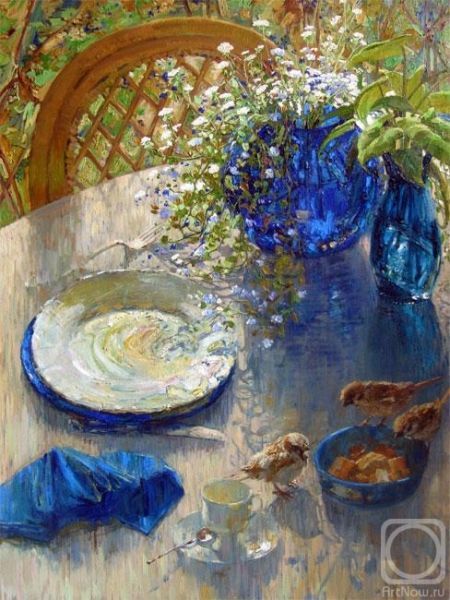 Полевые цветы в живописи Марии Павловой