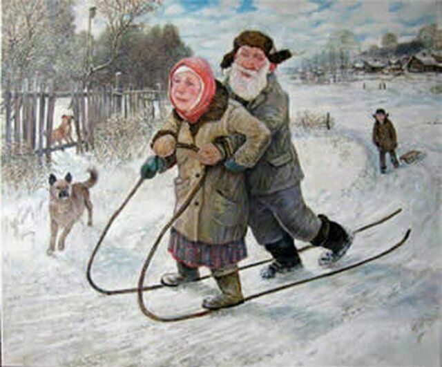Старики в живописи