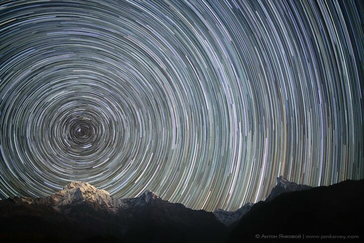 Непал ночное фото