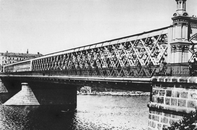 Фото старого Крымского моста